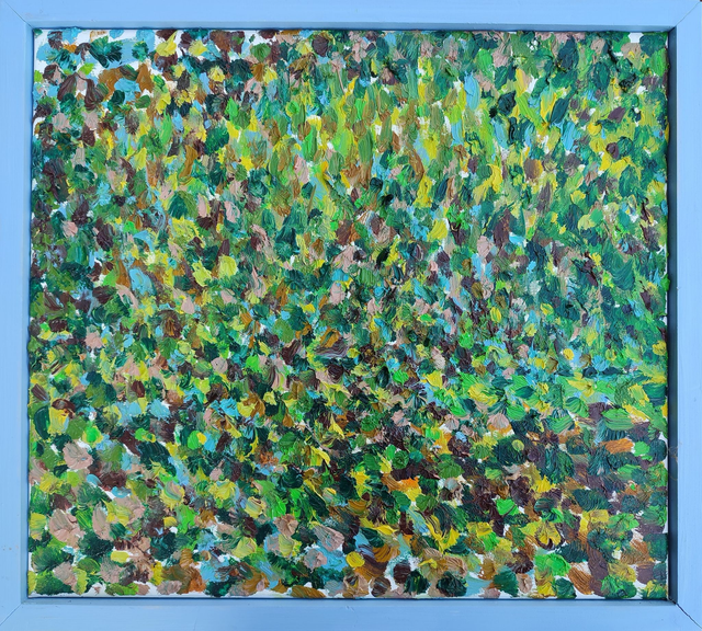 Rawka 33, 41x46 akryl płótno 2019