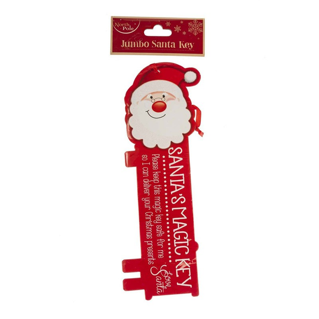 North Pole Jumbo Santa Key