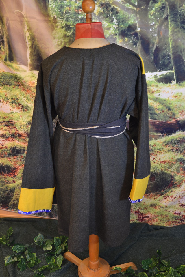 Tunique Simorgh, en laine et soie, Taille L