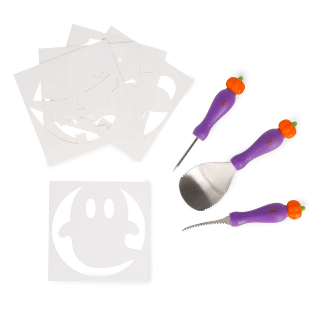 Kit per intagliare zucca di Halloween - Carve &amp; Scare