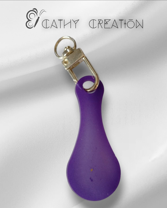 Jeton de caddie violet 