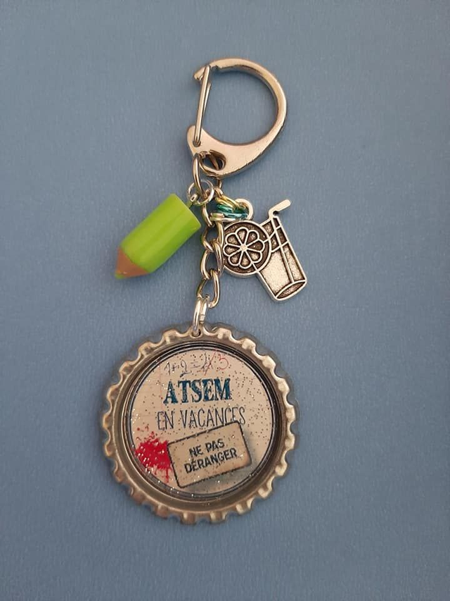 Accfun argenté ATSEM en vacances