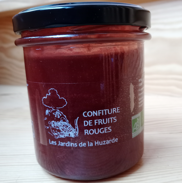 Confiture de fruits rouges