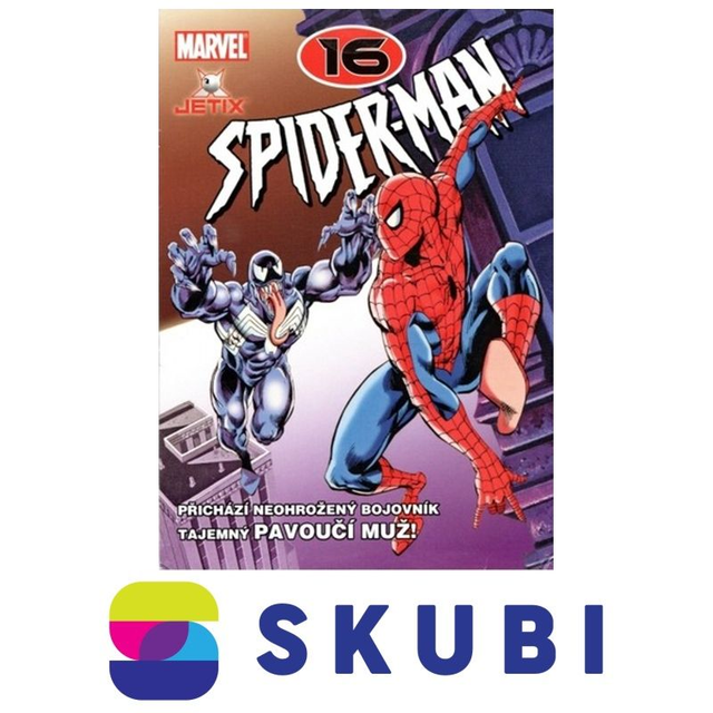 DVD Spider-Man - disk 16 - Přichází neohrožený bojovník tajemný pavoučí muž