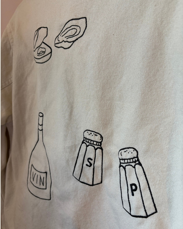 Dinner Party Embroidered Jacket - Small