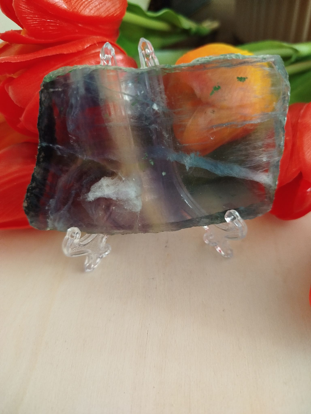 Tranche de Fluorite
