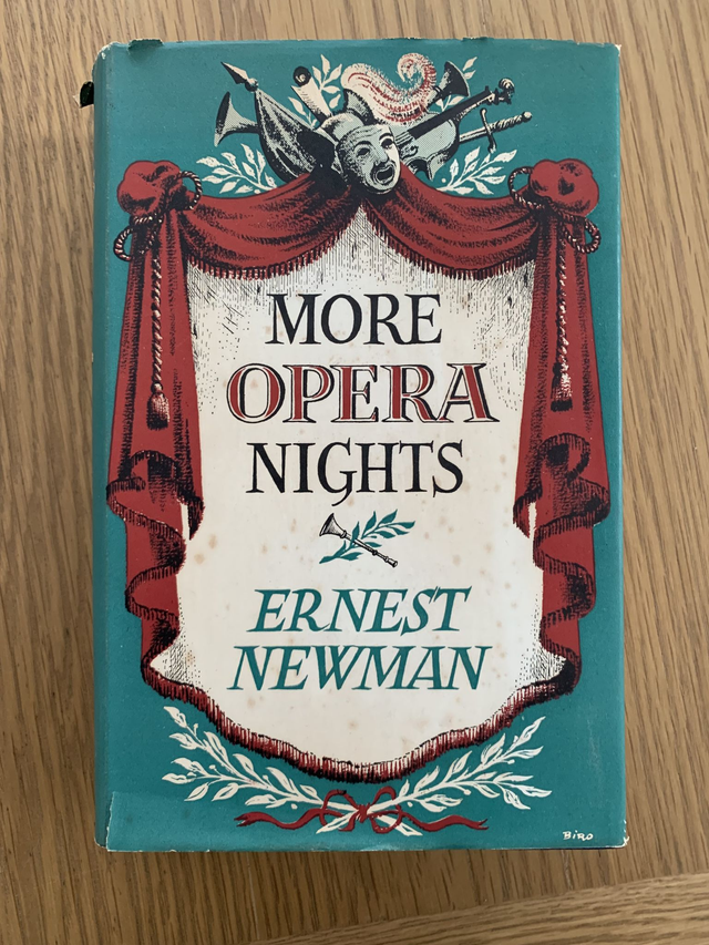 More Opera Nights, Ernest Newman, Putnam, 1954, Hardcover