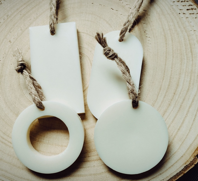 Galets parfumés - lot de 4 galets - cire végétale - parfums de Grasse