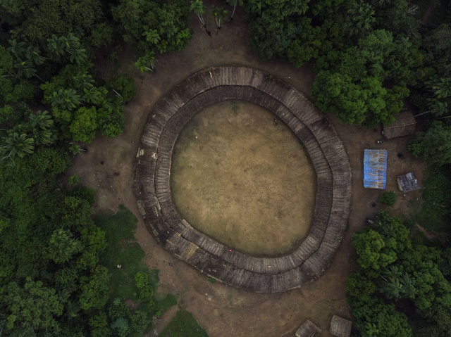 Victor Moriyama's "Yanomami village", 2019, Printed in 2021 ⅛ series