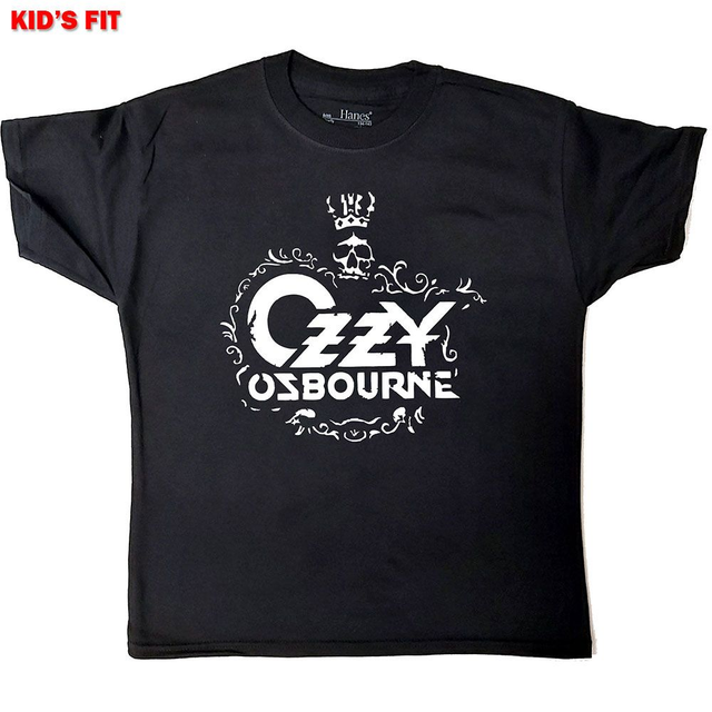 Ozzy Osbourne, Logo. Size 12-13 Years