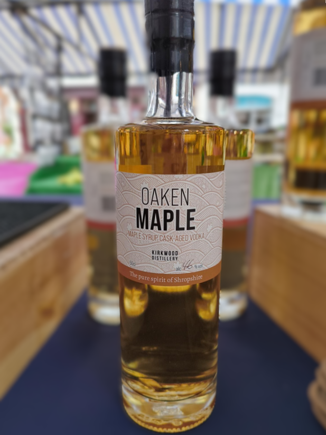 Oaken Maple Cask-Aged Vodka | 50cl | 46% Vol