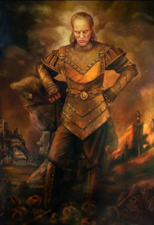 Vigo the Carpathian metal print/poster