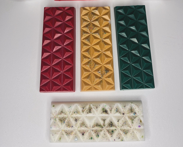 Geometric Wax Melts 