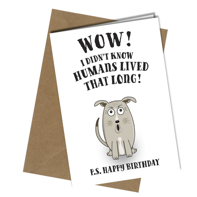 #214 Lived That Long! | Birthday Card From The Dog