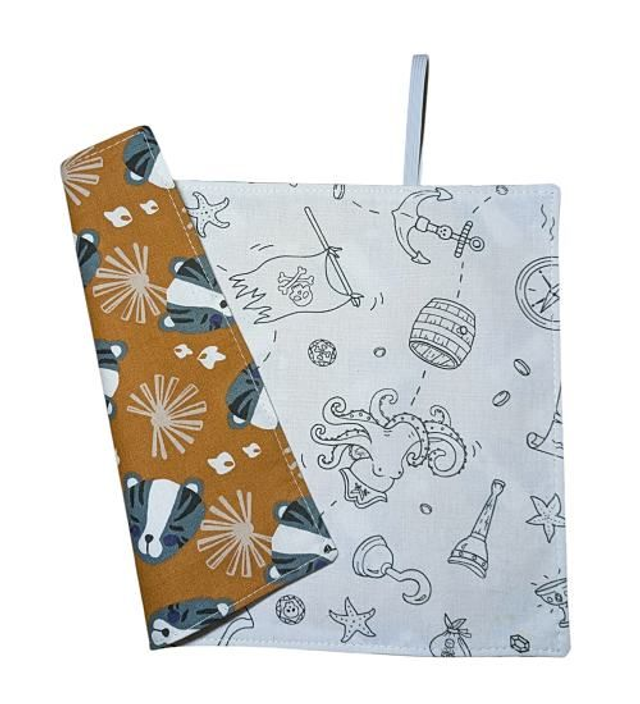 Feuille de coloriage lavable