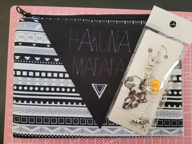 Duo Bijou de sac argenté Savane  &amp; pochette  