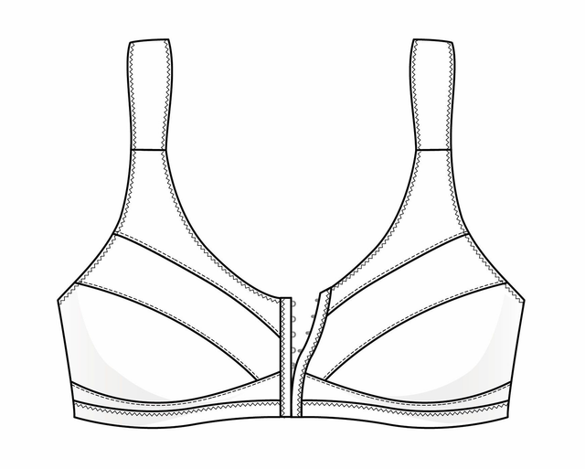 Create your own bra - BH mit Vorderteil-Öffnung