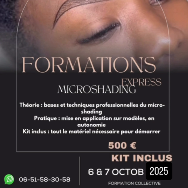 Formation Microshading Collective – 2 jours(avec le kit) 500€
