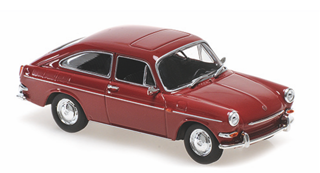 VW 1600 TL 1966 Rot Maxichamps 1:43