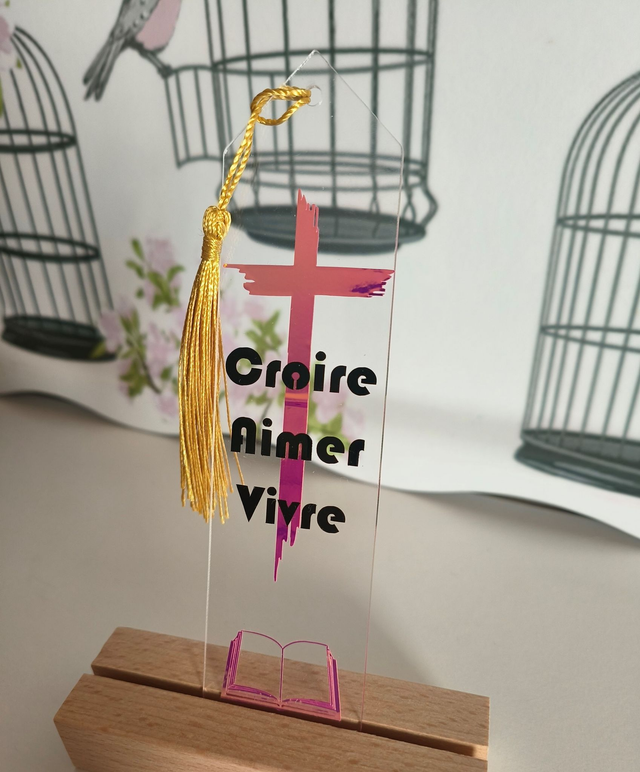 Marque-page "Croire, Aimer, Vivre"