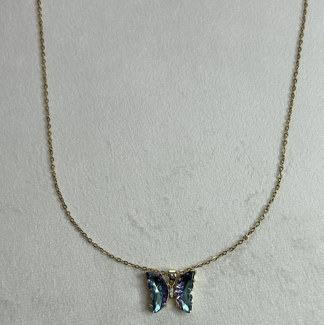 Collier papillon 