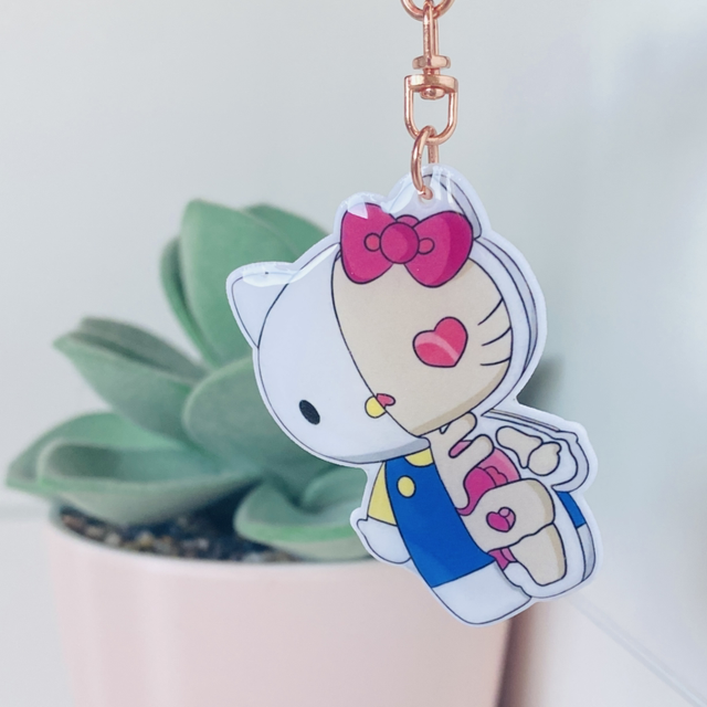 Porte-clés Skull Kitty 