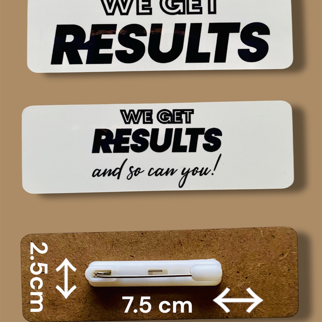 We Get Results Badge (Herbalife Members only)