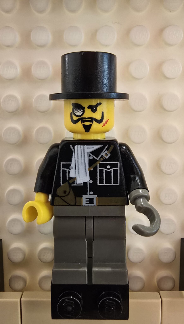 LEGO adv025 Lord Sam Sinister / Baron von Barron Minifigur