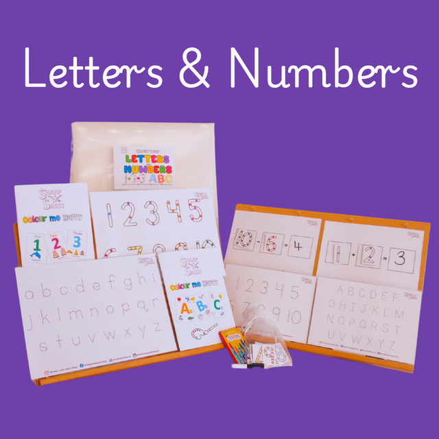 Know Your Letters &amp; Numbers Activity Pack