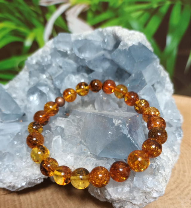 Bracelet en ambre