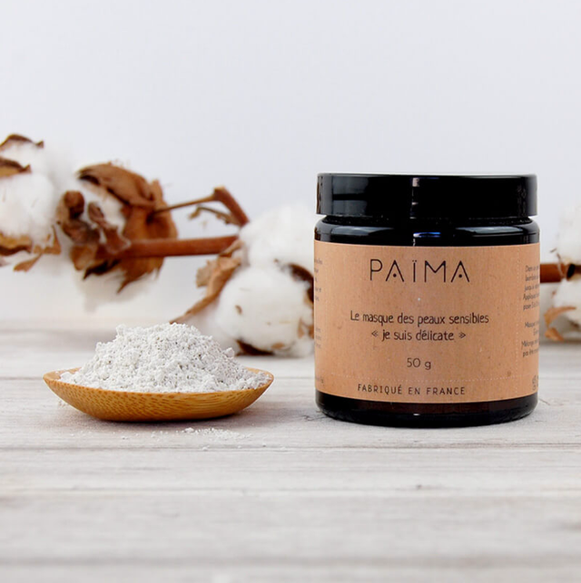 Le masque visage peau sensible