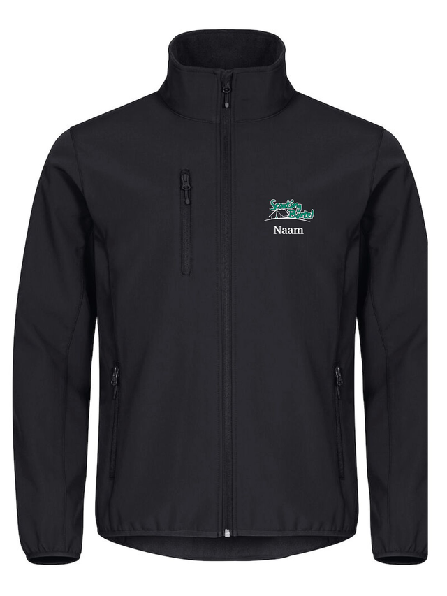 Scouting Boxtel Leiding Softshell met naam (Unisex/Heren)