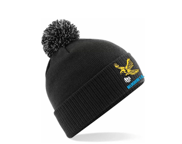 Belvo Bobbie Beanie Black/Graphite