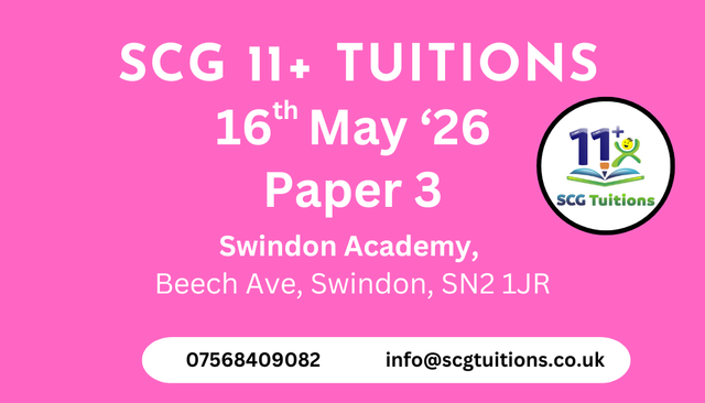 16th May2026 - GL Format - Swindon - Paper 3A and 3B