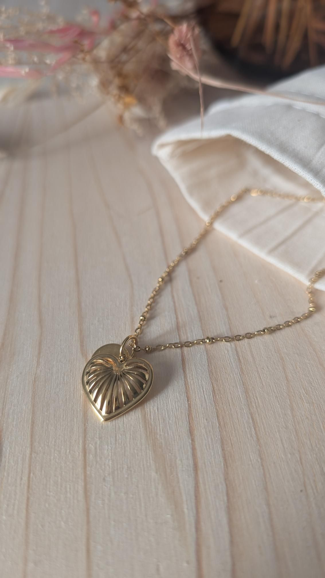 Collier Coeur Secret
