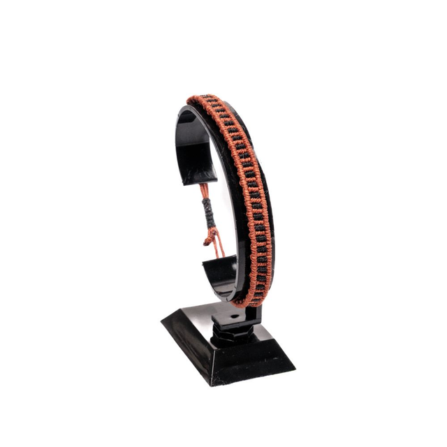 Bracelet Homme en Micro Macramé – Élégance Artisanale