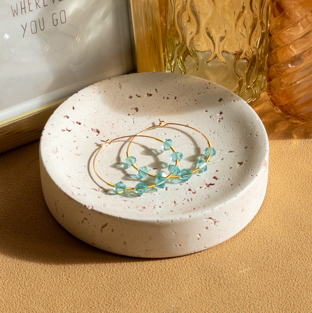 Créole &quot;Syracuse&quot; Bleu turquoise