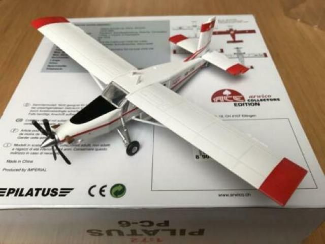 Pilatus PC-6 Porter Air Glacier (HB-FDU), 1:72