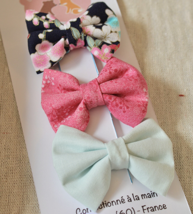 Lot de 3 barrettes / Chipinous 
