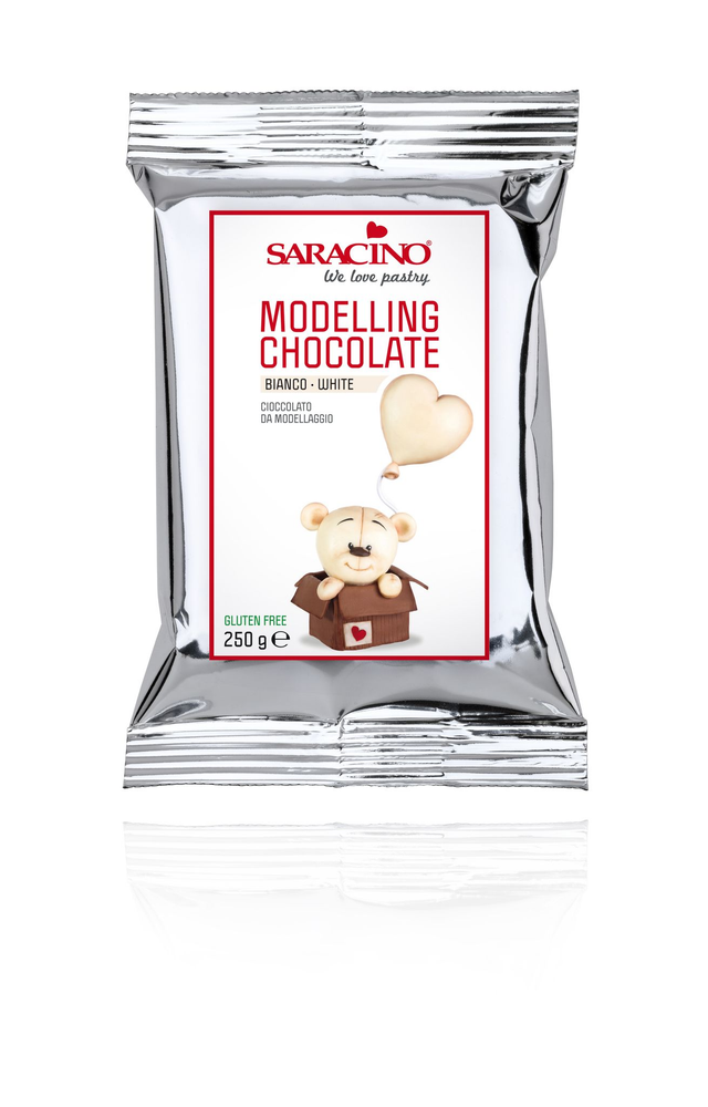 White Modelling Chocolate x 250gr