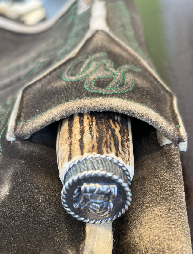 Lederhosen - Flachmann Hirsch