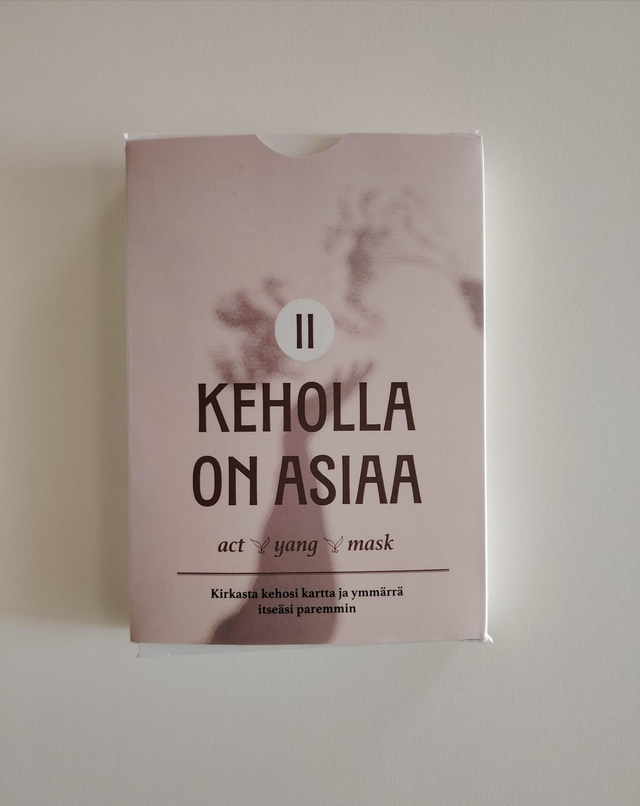Keholla on asiaa pakka2 