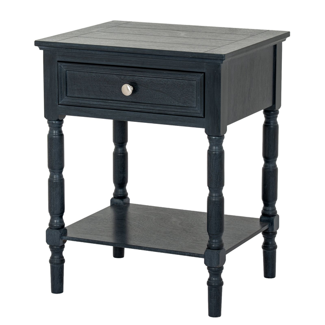 Contour Collection 1 Drawer Side Table