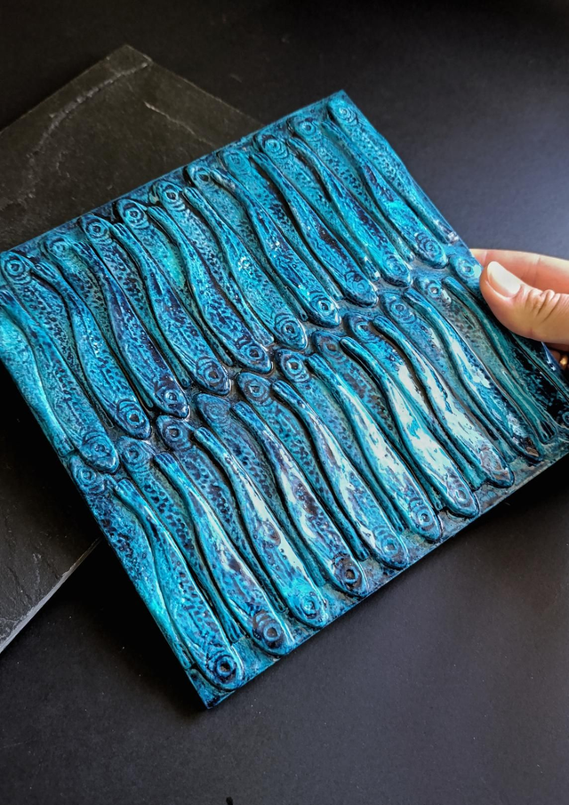 Big tile Deep Sea