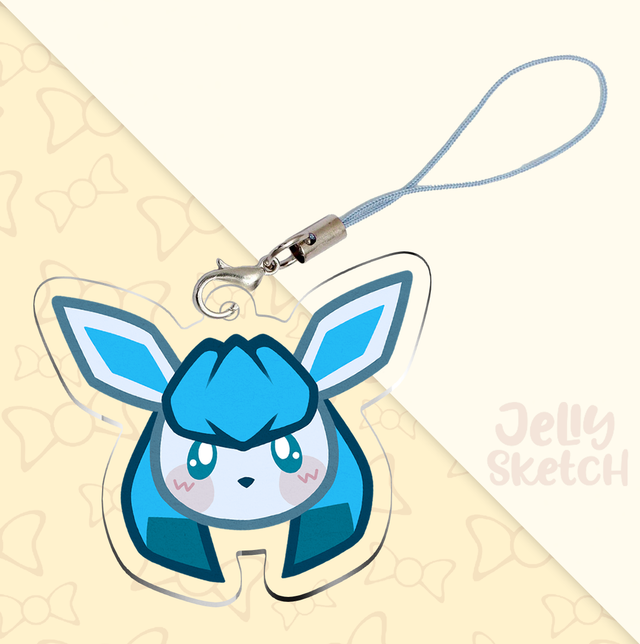 Glaceon | Poke Phone Charm