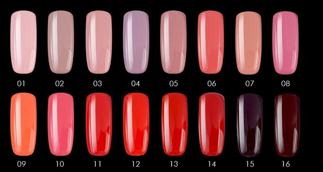 Lilly nail art 12ml Gel nail polish #001-#025