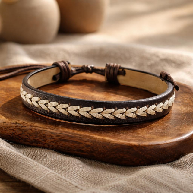 "Daddy" - Bracelet en cuir - BC-005