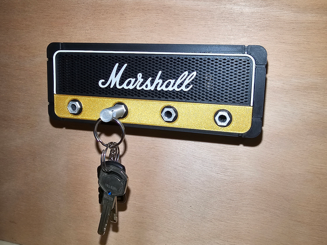 Chaveiro + 4 Porta-Chaves Amplificador Marshall