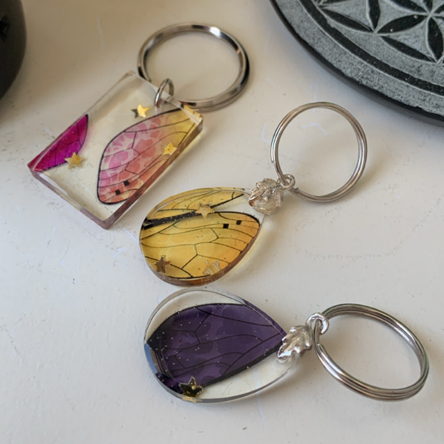 Porte clé fée-éthique