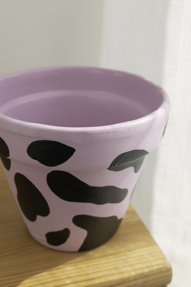 Bubblecow 🐄 Pot peint à la main